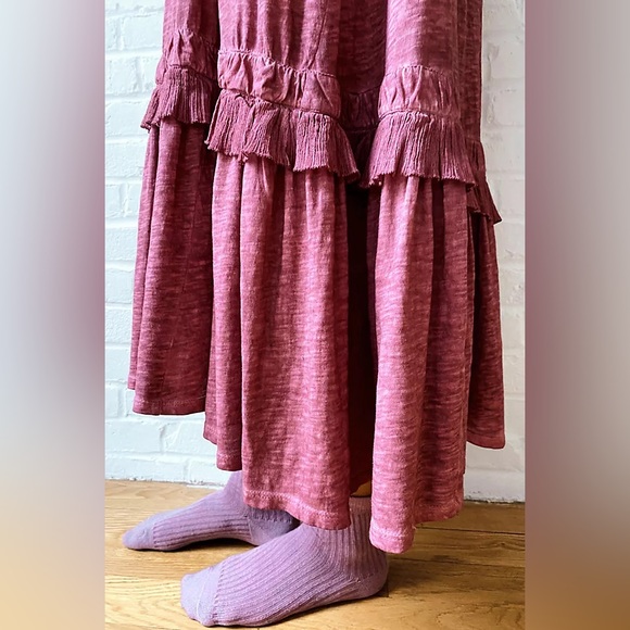 Saturday Sunday Britt Tiered Midi Dress - Picture 5 of 14